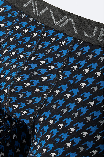 Avva Erkek Lacivert Pamuklu Desenli Tekli Regular Fit Boxer A42Y9534
