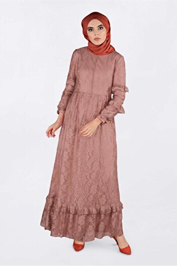 Alvina Skirt Fluffy Ruched Dress 4356
