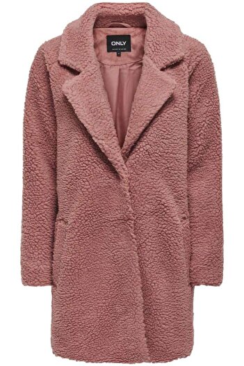 ONLY Soft Textured Oversize Fit Teddy Plush Coat 15304788