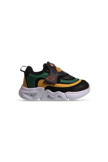 M.P. Mp 241-3229 Baby Sports Shoes Black-green