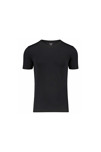 OLYMP Rundhals T-Shirt für Herren in schwarz