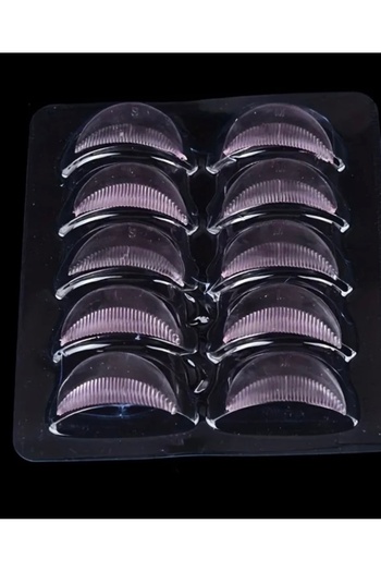 DFCOSMETICS Kirpik Lifting Pedi 10 Adet Kokusuz Yapıştırıcısız Göze Tam Oturan D Kıvrım