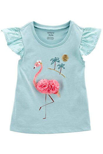 Carter's Küçük Kız Çocuk Tshirt