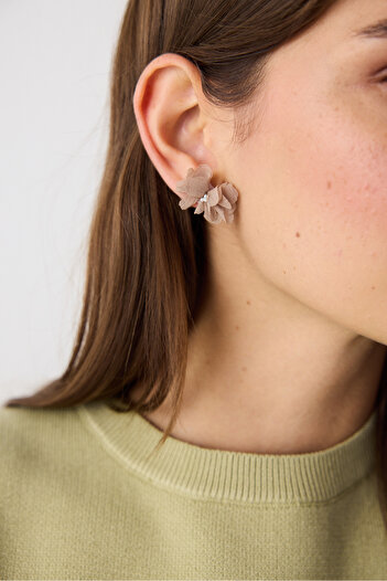 Penti Flower Gold Color Earring Set
