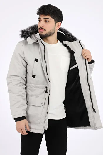 ByTrend Bill Fur Lined Hooded Coat & Coat