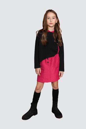 Lia Lea Bg Store Girls Black Blouse