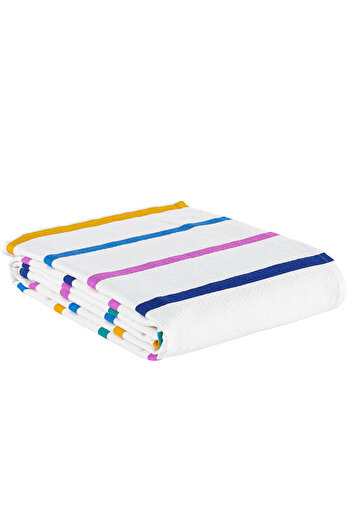 Eponj Home Doğal Pike Baskılı Kids 140x230cm Funny Sarı-Lila