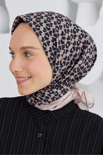 Emproyal Proline Clover Patterned Scarf