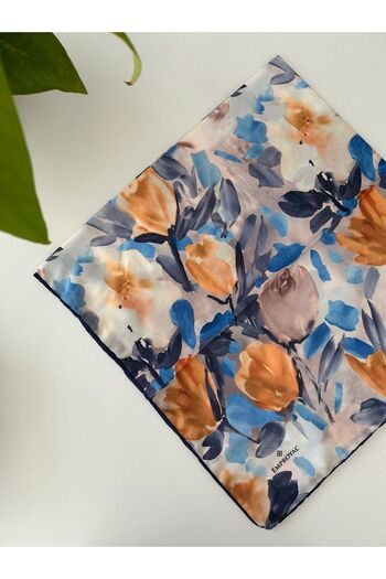Emproyal Pastoral Pattern Line Scarf
