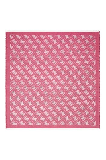 Guess Noelle Kefiah 130X13 Women's Burgundy Scarf Aw5111Vis03-Bor