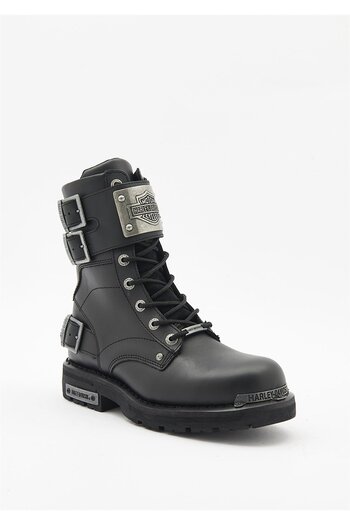 Harley Davidson Ricketson Erkek Siyah Deri Bot