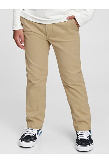 GAP Erkek Çocuk Bej Khaki Washwell™ Pantolon