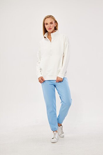 TRENDHİLL Women's Cotton Tracksuit Set 5526