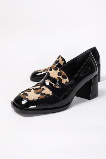 Liza Shoes Γυναικείο Loafer με τακούνι Petric A014-K301