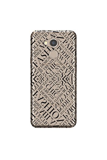 General Mobile Gm 8 Kılıf 0.4mm Lazer Kesim Silikon Kapak Fashion City