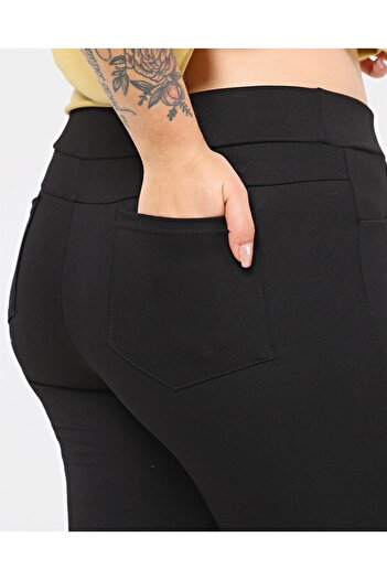 EGZ BUTİK Ornamental Pocket Recovery Steel Leggings