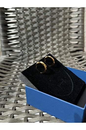 SEM STORE GOLD COLOR STAINLESS STEEL EARRING