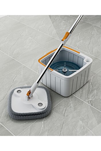 Manor Automatic Cleaning Set - Clean and Dirty Water Separator, Spare Mop, Square Head