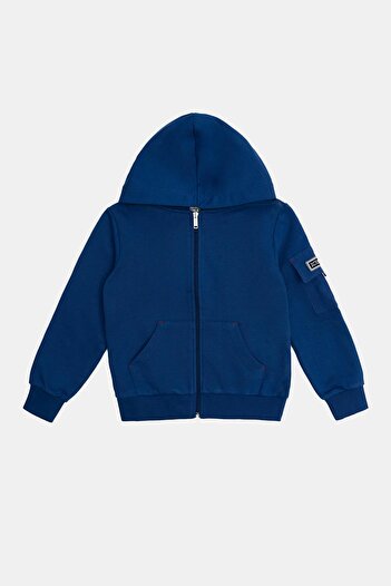 Iceberg Bg Store Boy's Blue Sweatshirt 23ssımf3116