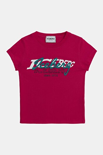 Iceberg Bg Store Γυναικεία Παιδική Κόκκινη Μπλούζα 23ssıts3150