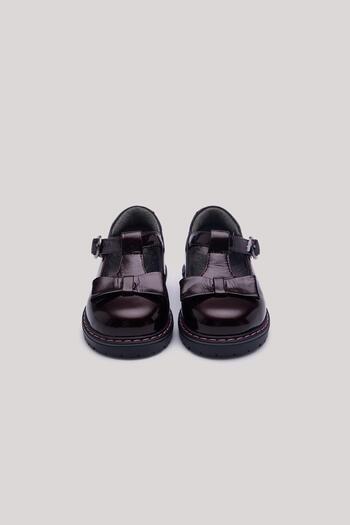 GB Baby Bg Store Baby Girl Burgundy Shoes