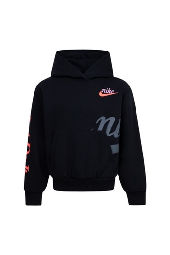 Nike Суитшърт за момичета New Impressions с къса кройка - издърпано горнище 36m306-023