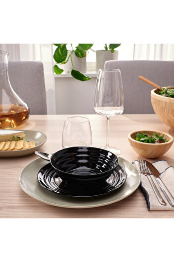 IKEA Natbarb Black Bowl 14 cm 10563693