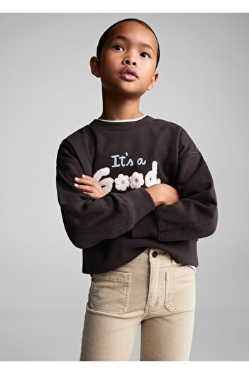 MANGO Kids Velvet Flare Pants