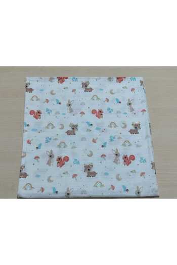 Alpıno Newborn - Muslin Blanket and Blanket (100% Cotton Baby Blanket, 85cm X 85cm)