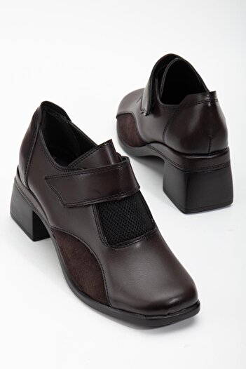 Dilimler Ayakkabı Light Brown Women's Casual Shoes - Velcro Ready Sole