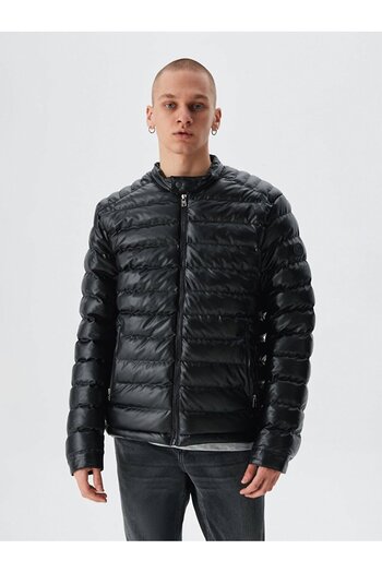 Ltb Puffer Black Coat
