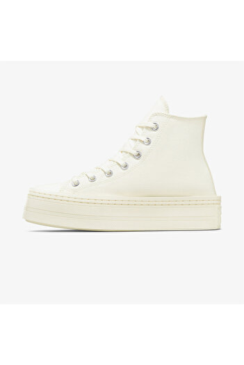 Converse Chuck Taylor All Star Modern Lift Platform Canvas Unisex Krem Sneaker