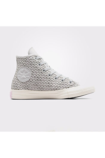 Converse Чак Тейлор All Star Жіночі сірі вишиті кросівки