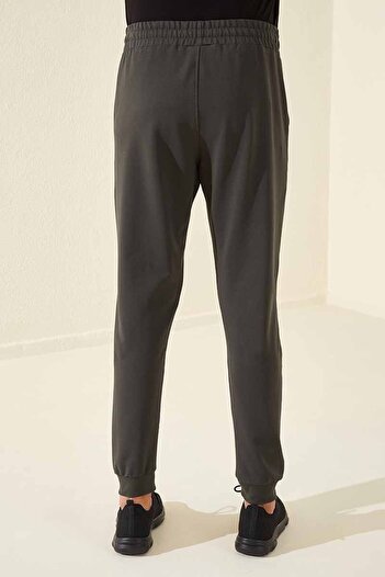 TOMMY LIFE Rahat Form Jogger Erkek Eşofman Alt Çağla Yeşili