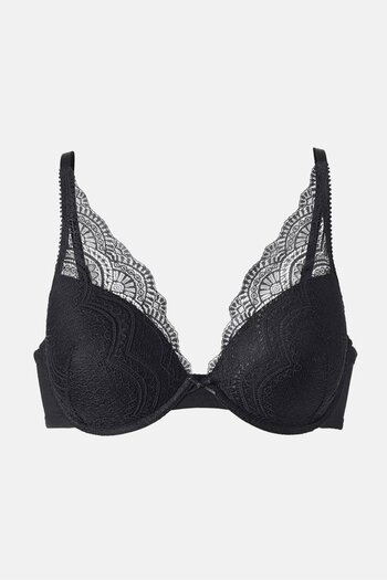 Tchibo Women Lightly Padded Cup Bra, Black