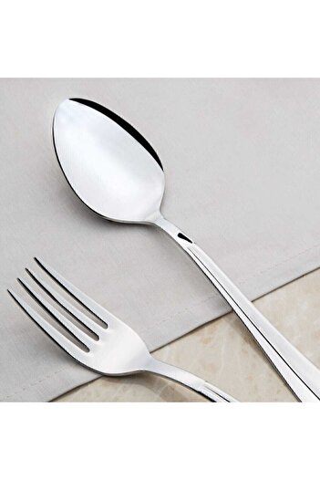 Nehir Saray Plain 12 Pieces Tea Spoon Set