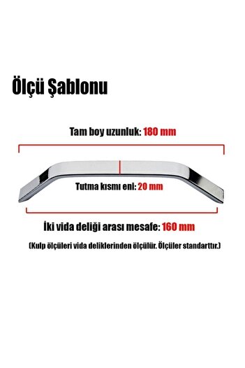 Badem10 Matte Black Metal Kitchen Drawer (160mm - 16.0cm) Şahin