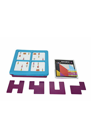 Zetzeka Keloğlan Puzzle Zeka ve Akıl Oyunu 3 Yaş 1 Oyuncu