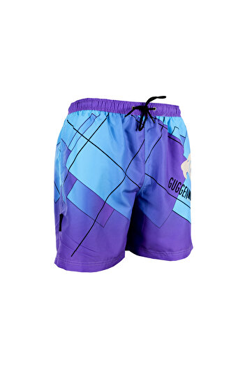 Guggen Mountain Badehose Für Herren In Lila