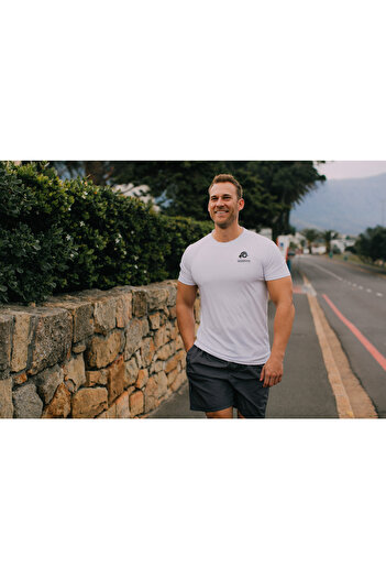 Guggen Mountain Pyjama kurz für Herren in grau