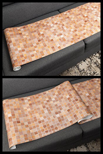 Ecce Desenli Kendinden Kendinden Yapışkanlı Kaplama Folyosu 45 Cm X 2 Mt Dsn0036-2