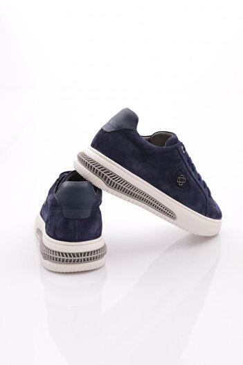 DGN Erkek Sneaker Ayakkabı Laci Süet Hakiki Deri 685103617