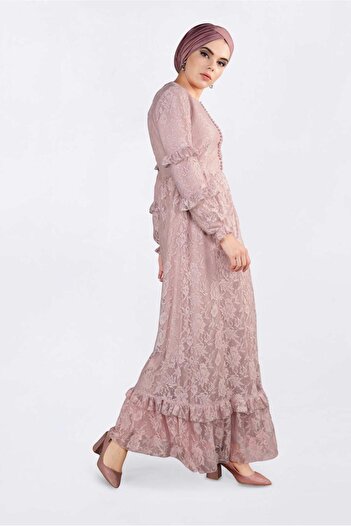 Alvina Skirt Fluffy Ruched Dress 4356