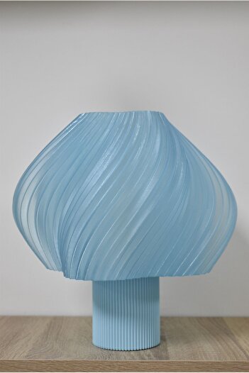 Deep Concept Creamaura Soft - Light Blue Lampshade