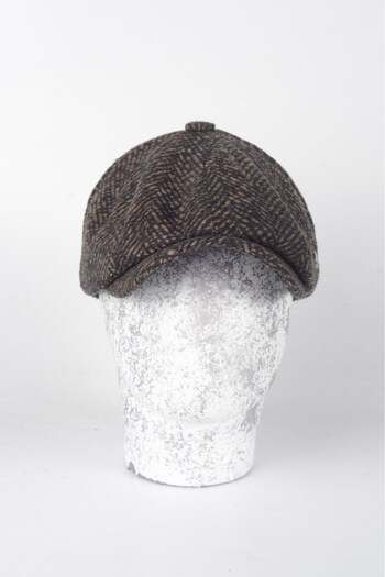 mercantoptan Winter 8 Piece Wool Spotted Model Peaky Blinders Cap Hat
