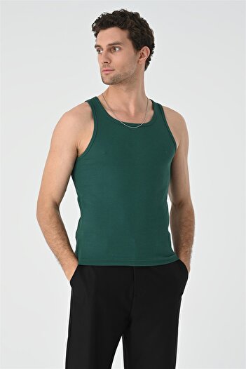 Antioch Green Slim Fit Men's Athlete