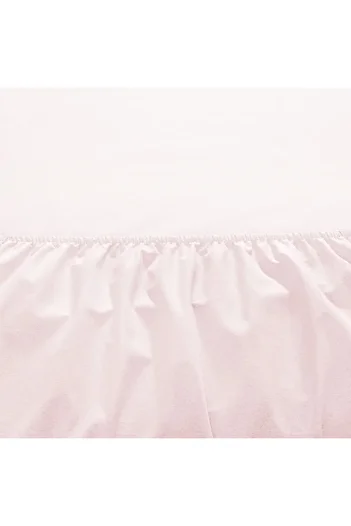 Taç Ranforce Cotton Fitted Sheet (180X200) King Size Sheet Set (Powder)