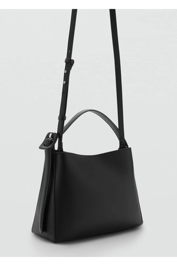 MANGO Woman Geantă shopper cu cataramă