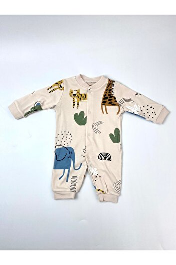 bebekyol Safari Themed 3-Piece Baby Rompers