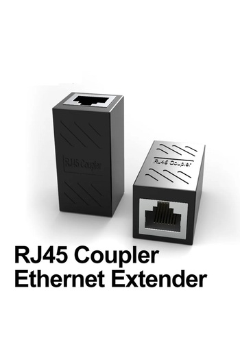 harry جديد Rj45 أنثى إلى أنثى Cat5e/cat6 إيثرنت Lan شبكة الموحد الوسيطة جهاز موسع كابل الإنترنت